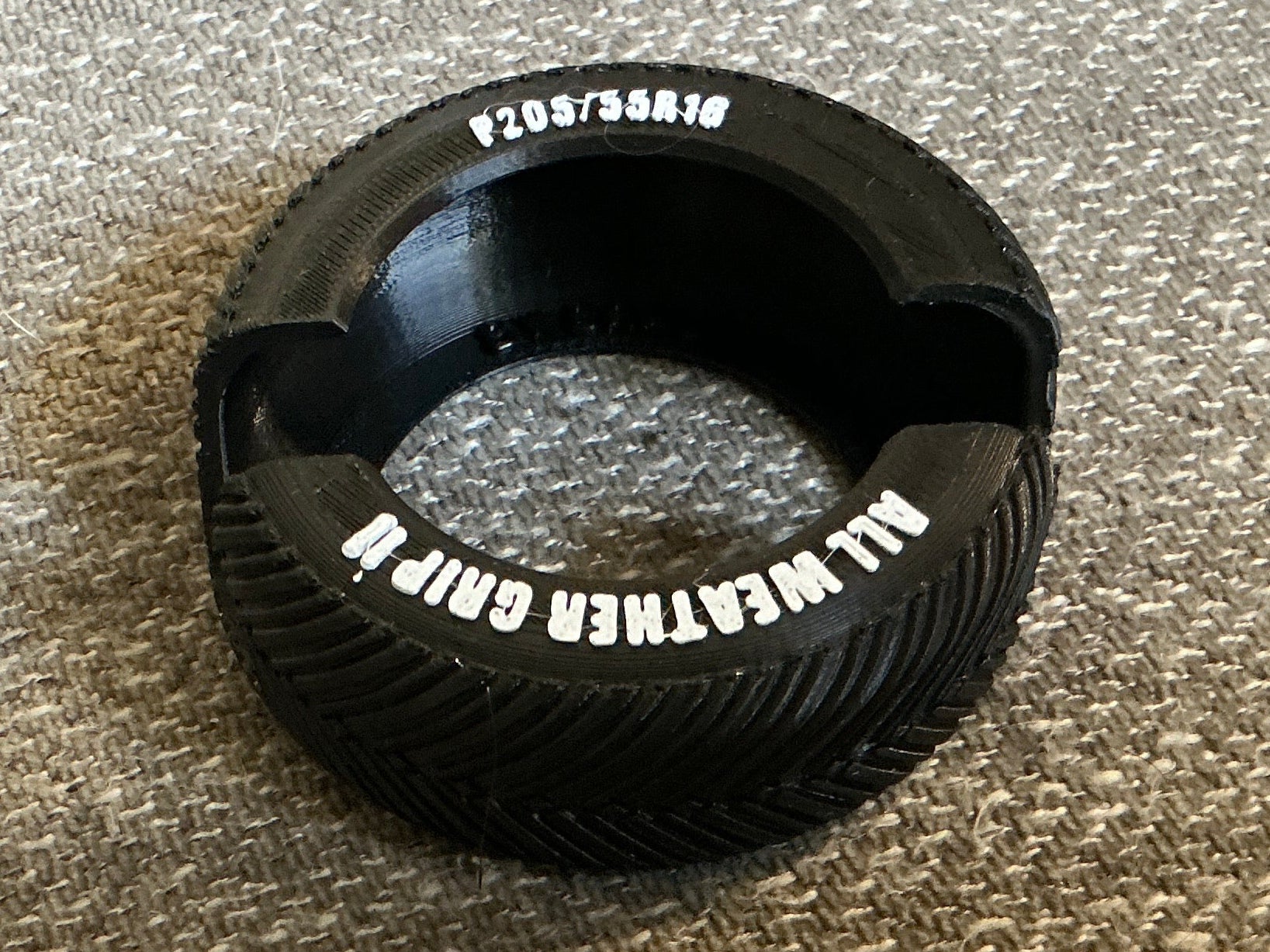 Tire business card holder