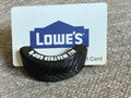 Tire business card holder