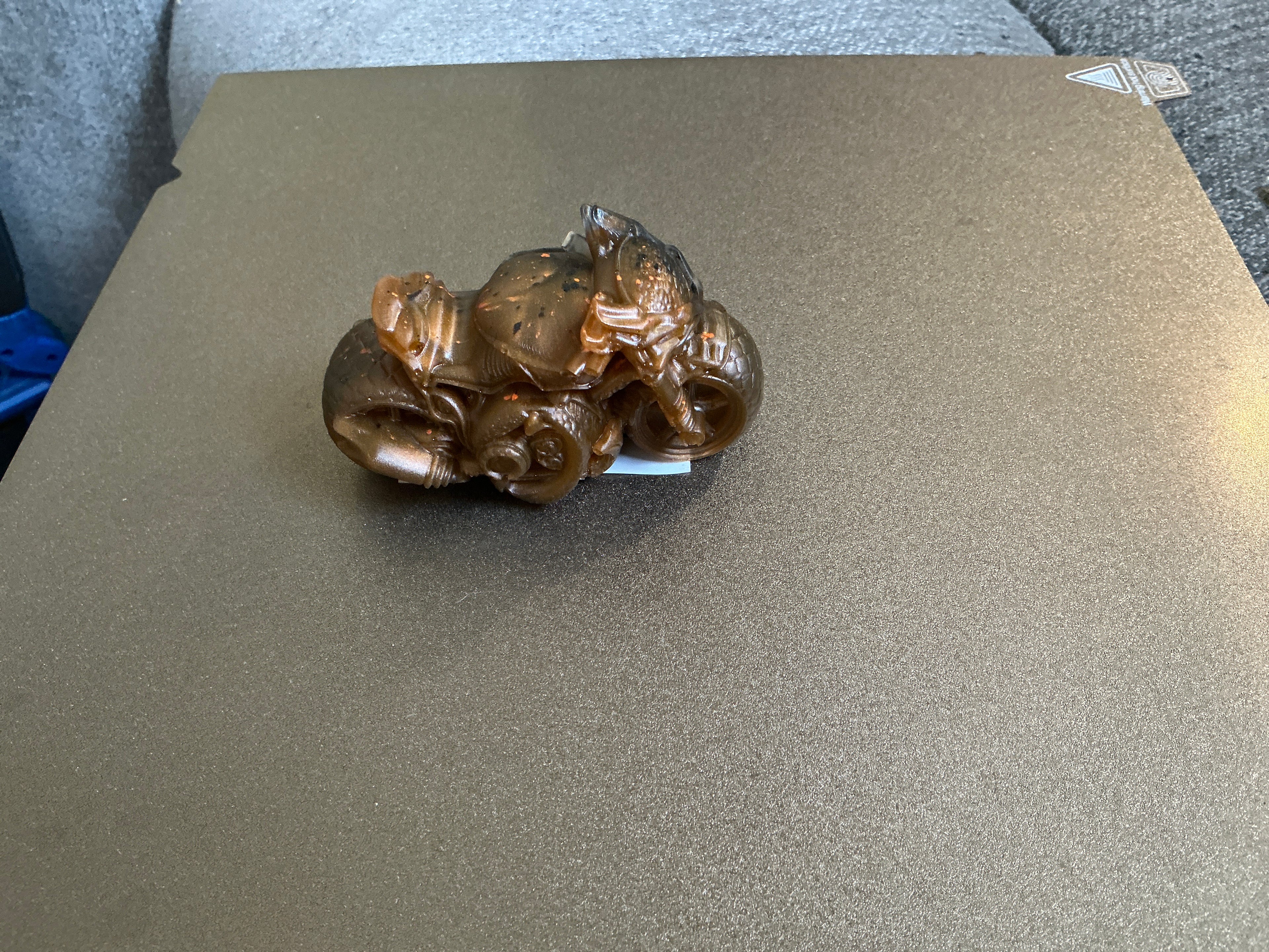 Resin motorcycle