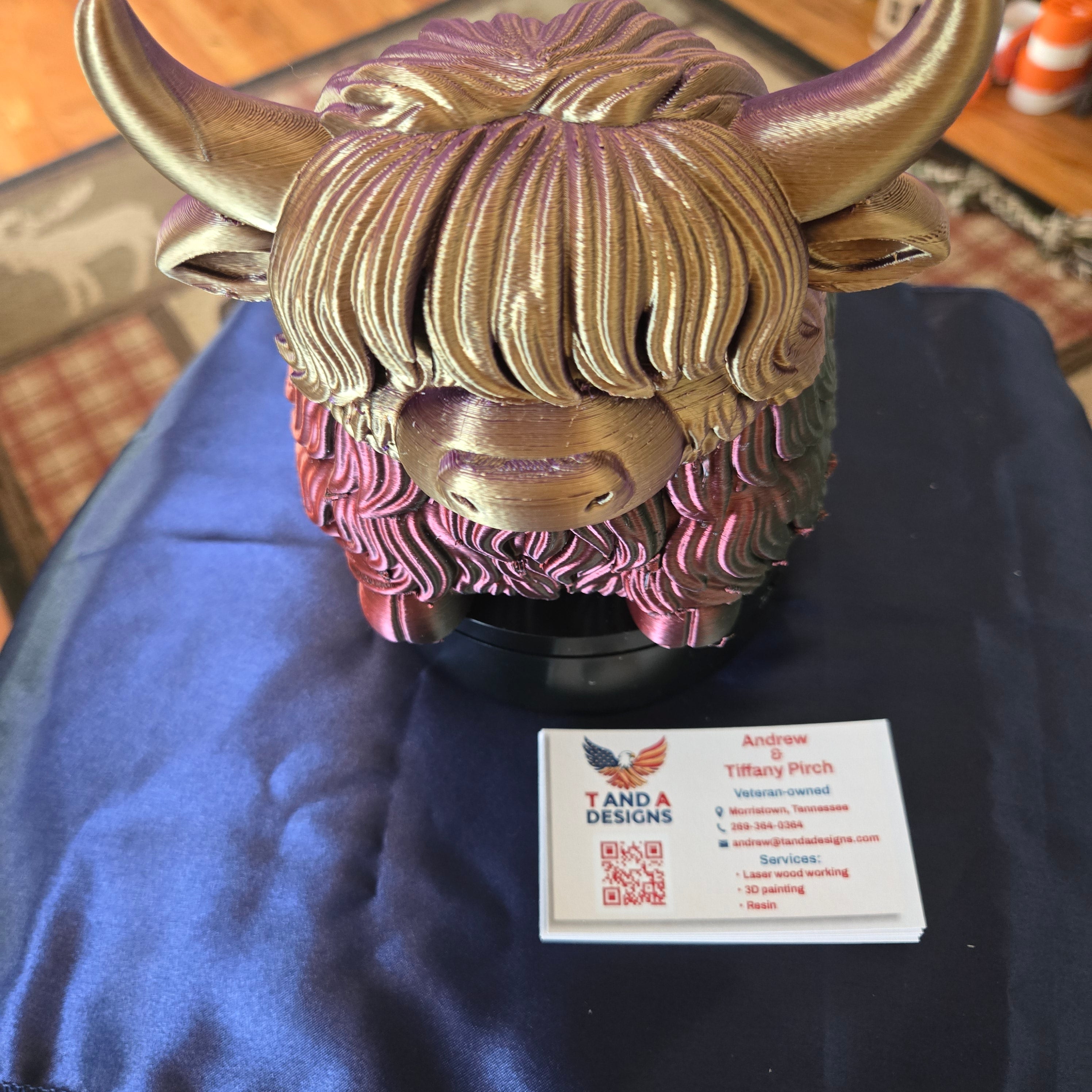 Large Highland Cow