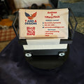 Business card holder (scissor lift)